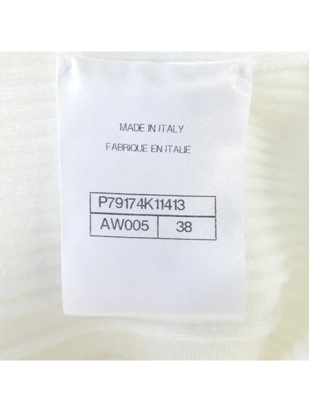 Chanel Long Cardigan White